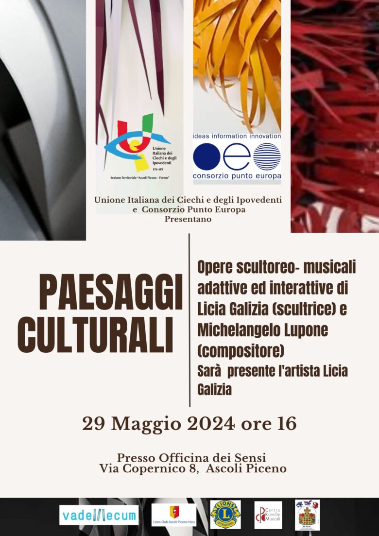 Paesaggi Culturali Deuropa Alluici Di Ascoli L Anteprima Della