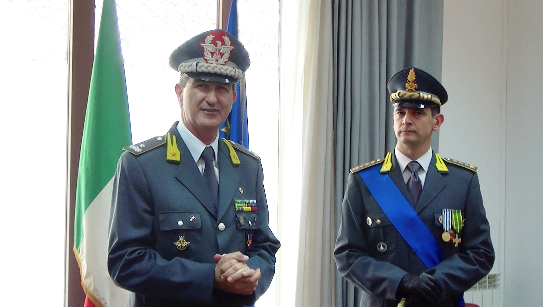 Il Colonnello Michele Iadarola il Comandante Provinciale della