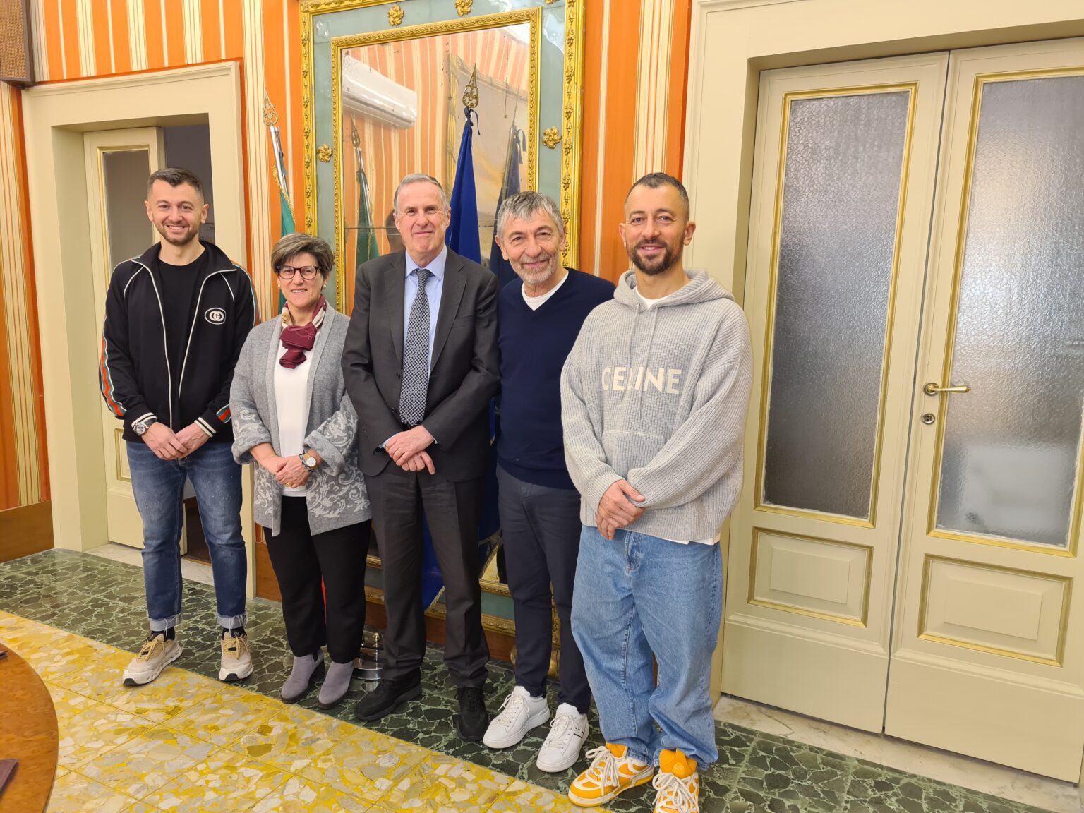 Ascoli Incontro Fra Il Prefetto E Il Neo Cavaliere Del Lavoro Graziano Giordani Piceno Oggi