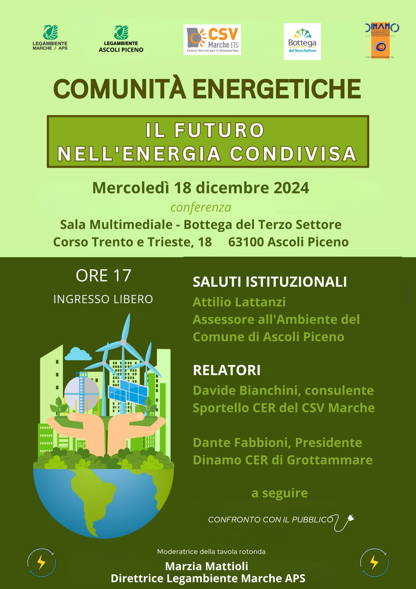 Energia Pulita E Condivisione Incontro Informativo Sulle Comunit